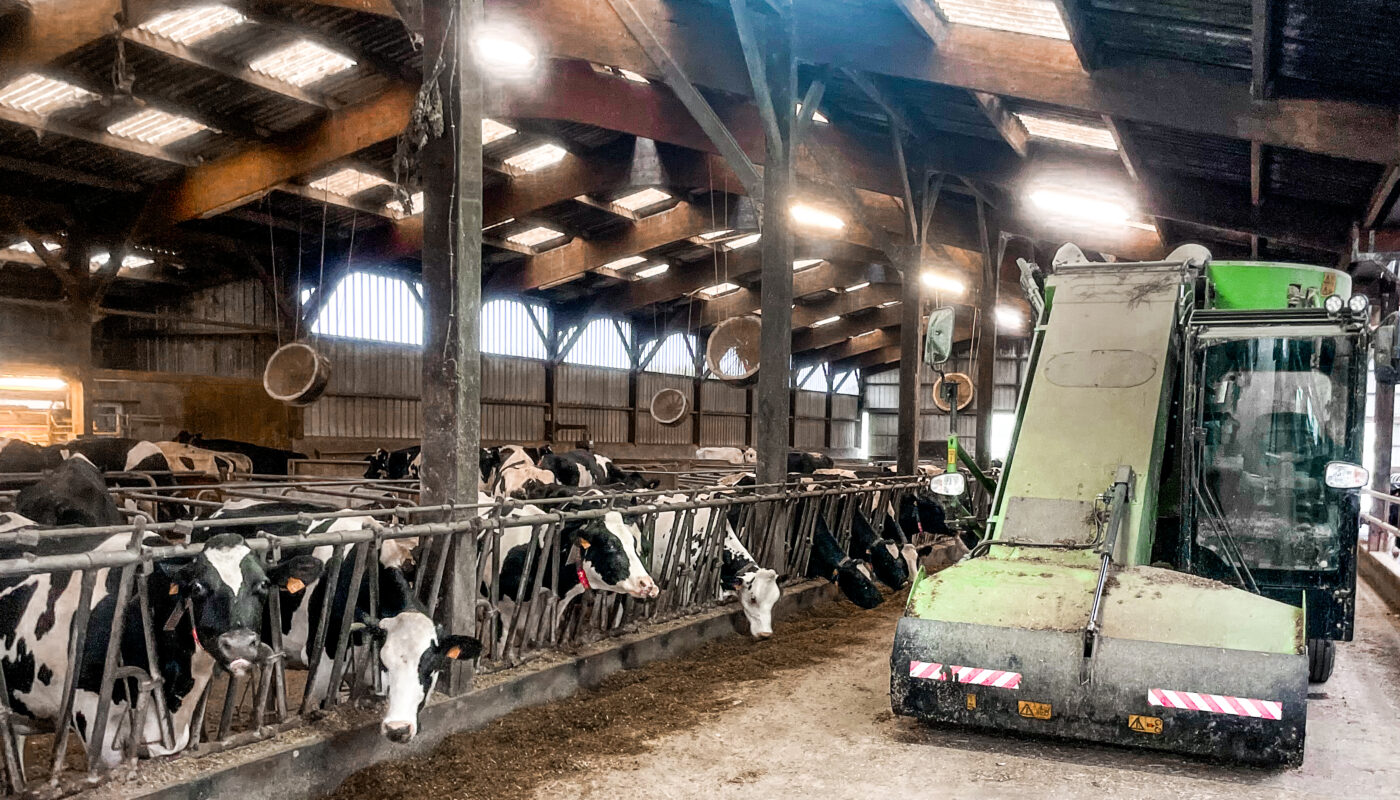 Avec 333 € de marge sur coût alimentaire par vache présente et par mois, l’élevage laitier de Jérôme et Arnaud Goupy affiche une efficacité alimentaire assez exceptionnelle